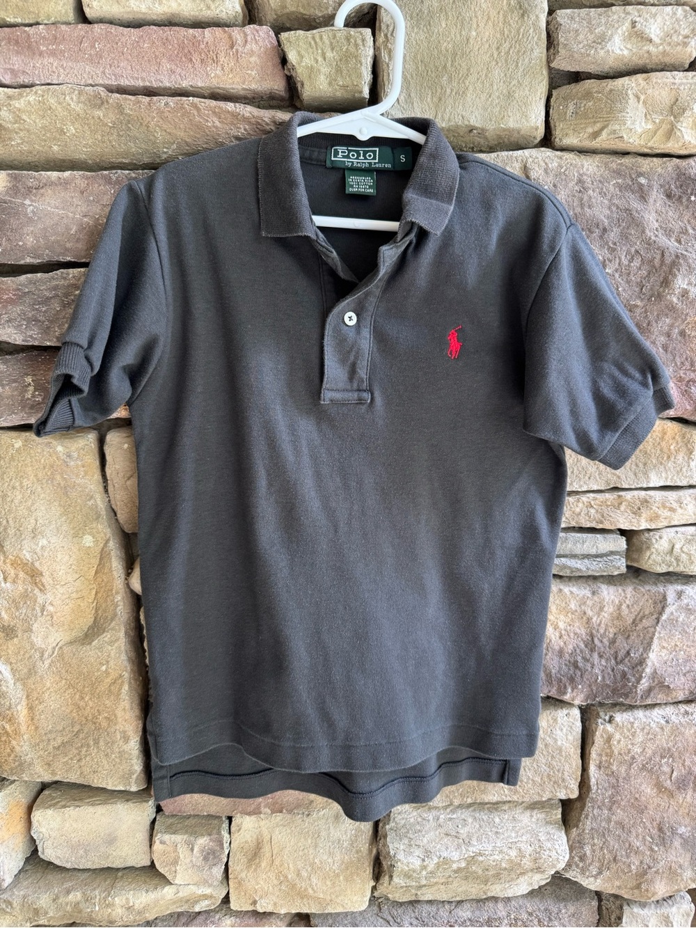 Polo Ralph Lauren Black Classic Polo with Red Pony